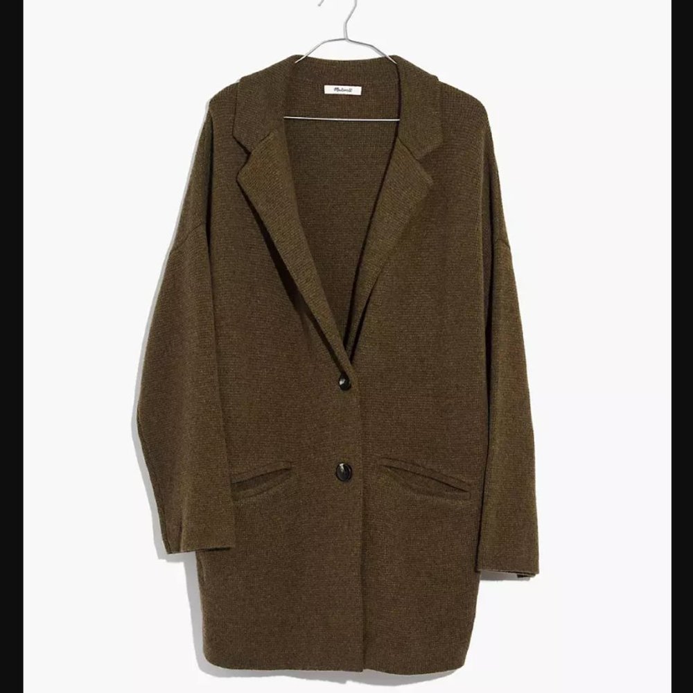 Madewell Blazer Sweater Jacket